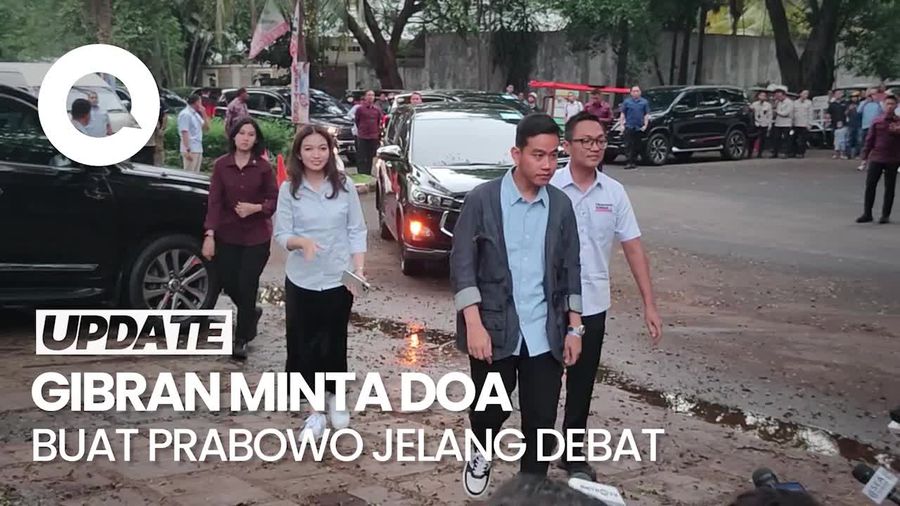 Gibran Tiba di Rumah Prabowo Jelang Debat: Doakan Semoga Lancar