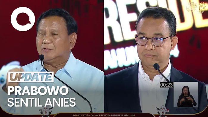 Anies Bicara Strategi Pertahanan Siber, Prabowo: Terlalu Teoretis