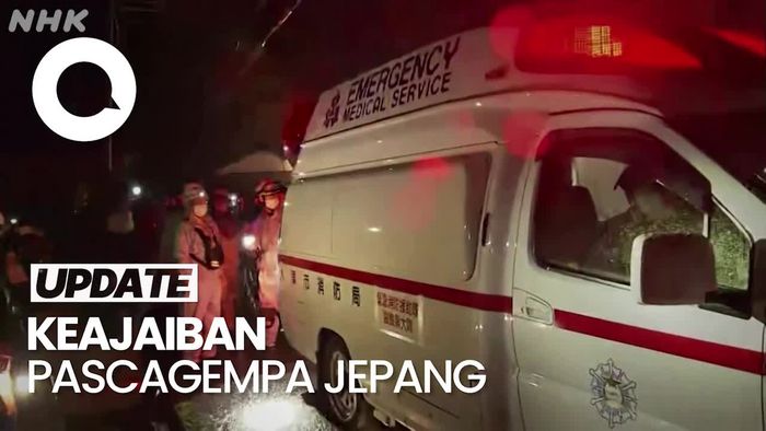 Ajaib! Nenek di Jepang Selamat Seusai 124 Jam Tertimbun Reruntuhan Gempa