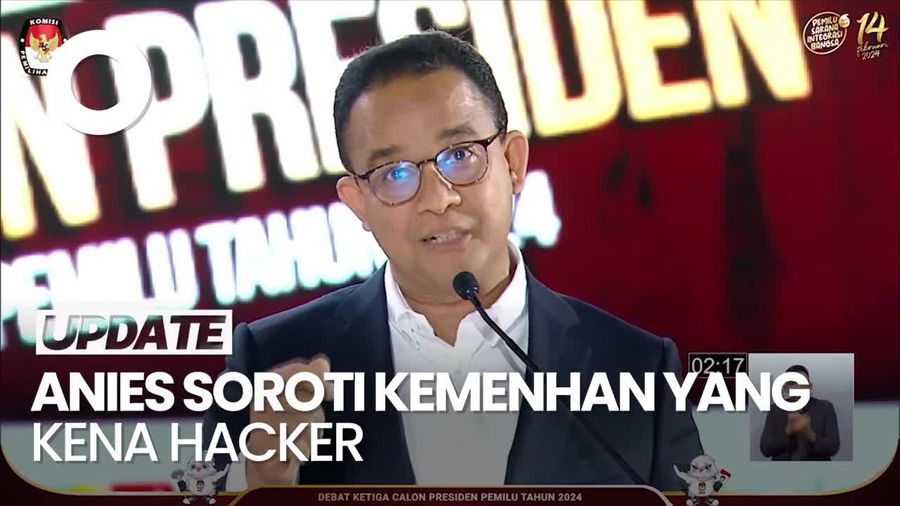 Anies: Ironis, Kemenhan Jadi Kementerian yang Dibobol Hacker