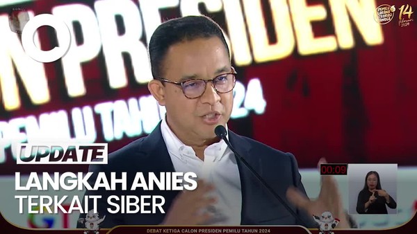 3 Jurus Anies Perkuat Pertahanan RI Terkait Siber