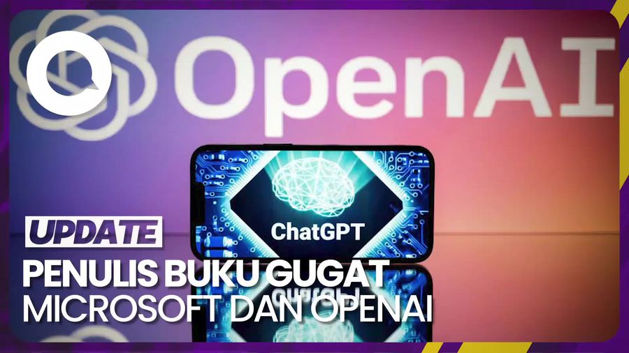 Sejumlah Penulis Gugat Microsoft dan OpenAI Soal Hak Cipta