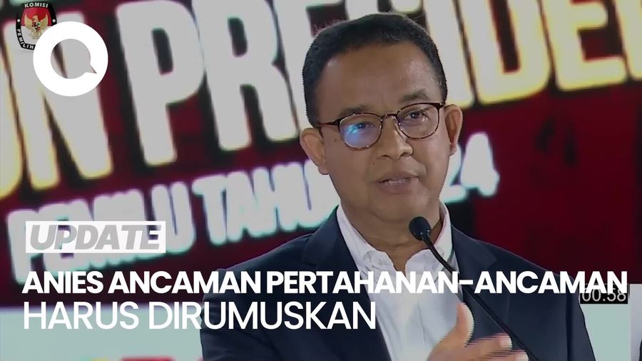 Anies soal Tantangan Ancaman Pertahanan-Keamanan: Harus Dirumuskan