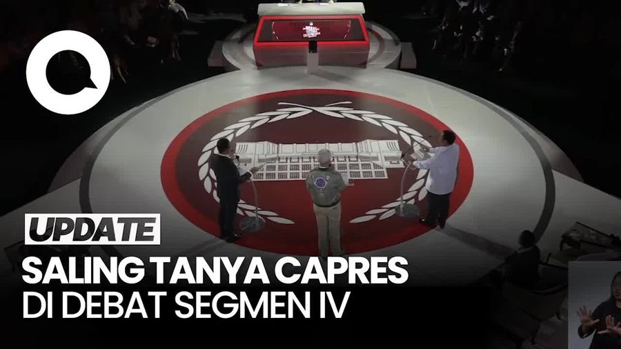 Saling Tanya Anies-Prabowo-Ganjar di Debat Ketiga Pilpres