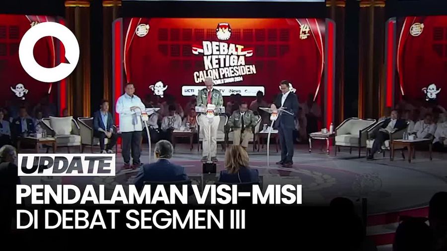 Prabowo Ditanya Utang, Ganjar soal Laut China Selatan, Anies & Promosi Budaya