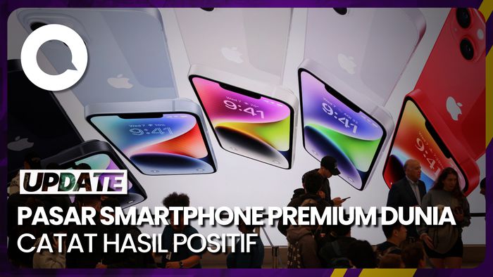 Penjualan Smartphone Premium di 2023 Meningkat