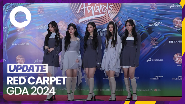 Pesona Para Bintang di Red Carpet GDA 2024