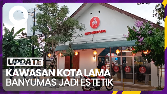Rupa Kawasan Kota Lama Banyumas Seusai Direvitalisasi