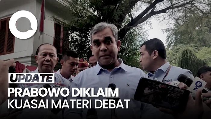 TKN Klaim Prabowo Bakal Kuasai Materi Debat: Tak Ada Persiapan Khusus