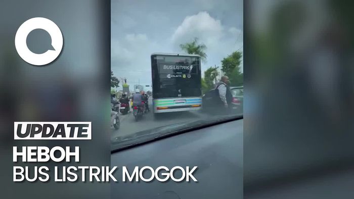 Bus Listrik Pemkot Medan Mogok Gegara Sopir Salah Pencet Tombol