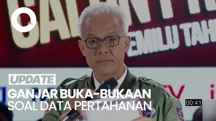 Ganjar Buka-bukaan soal Data Pertahanan yang Disebut Prabowo Keliru