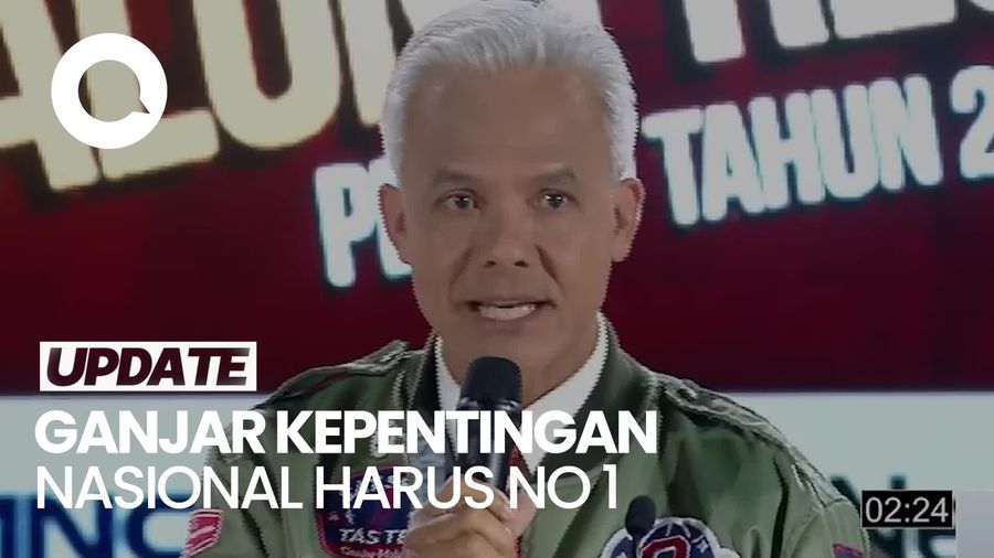 Ganjar soal Politik Luar Negeri: Alat Untuk Negosiasi Terhadap Dunia Luar