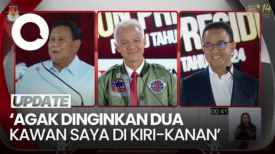 Ganjar: Mudah-mudahan Saya di Tengah Memang Agak Dinginkan 2 Kawan Saya