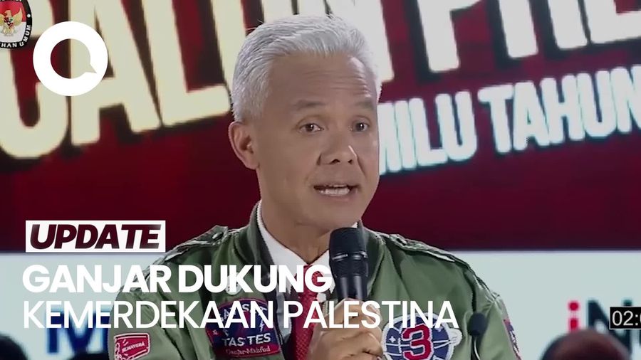 Visi Misi Ganjar: Kemerdekaan Palestina Kita Dukung-Reformasi Kepolisian