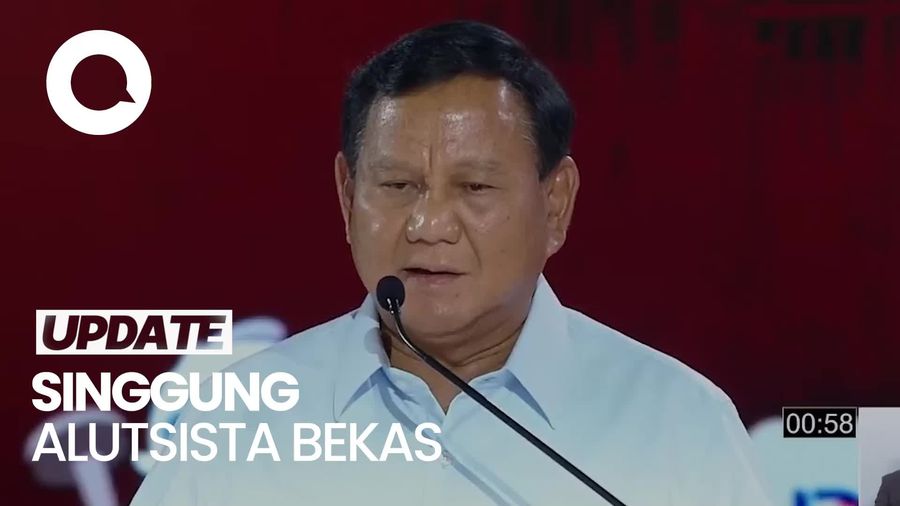 Prabowo Sebut Anies Tak Mengerti Soal Pertahanan