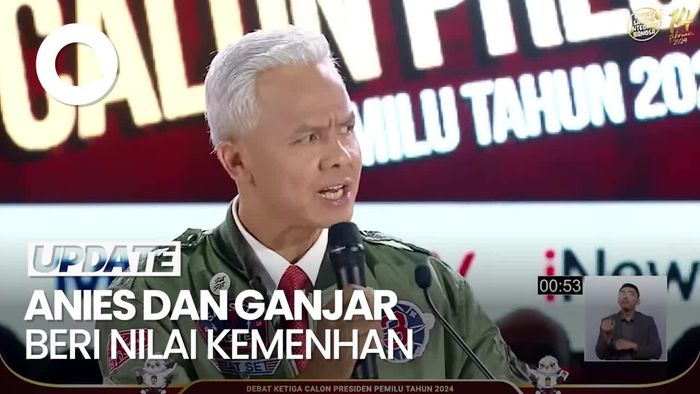 Ganjar Beri Kemenhan Nilai 5, Anies: Ketinggian Pak, 11 dari 100