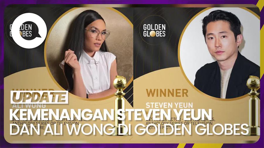 Steven Yeun dan Ali Wong Menang di Golden Globes 2024