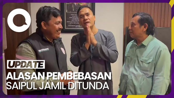 Polisi Tunda Pembebasan Saipul Jamil