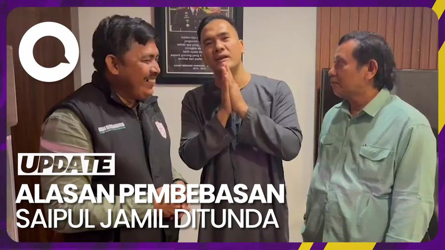 Polisi Tunda Pembebasan Saipul Jamil