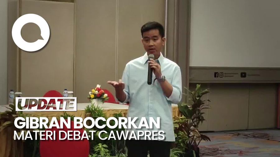 Gibran Bocorkan Materi Debat Cawapres ke-2, Apa Saja?
