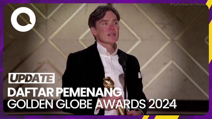 Oppenheimer Borong 5 Trofi, Ini Daftar Pemenang Golden Globe Awards 2024