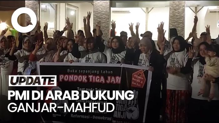 Pekerja Migran Indonesia di Arab Ngaji-Doa Bersama untuk Ganjar-Mahfud
