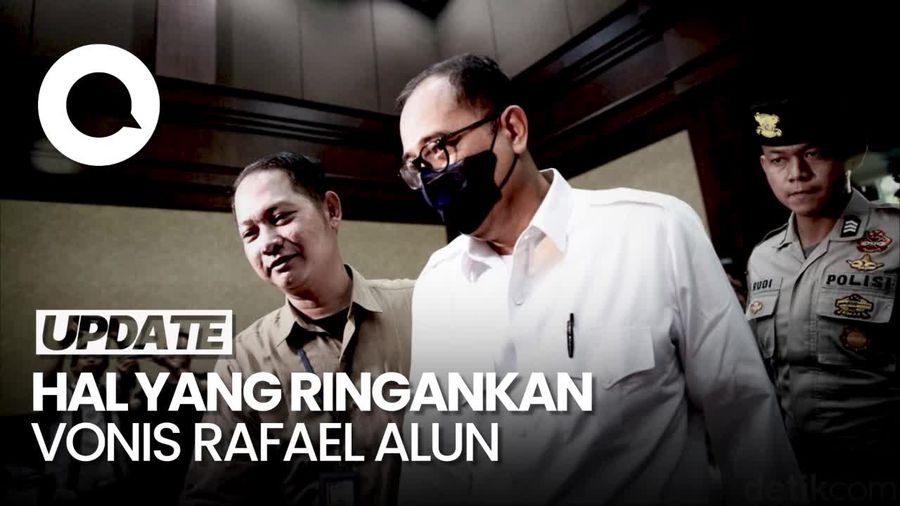 Hakim Sebut Jadi ASN Lebih 30 Tahun Ringankan Vonis Rafael Alun