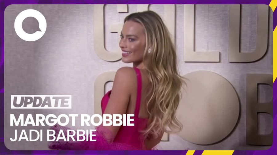 Saat Margot Robbie Cosplay Jadi Barbie Versi 1977 di Golden Globes