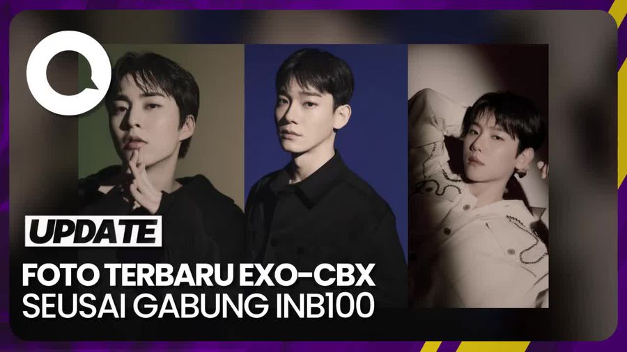 Foto-foto Terbaru EXO-CBX Seusai Bergabung di Agensi INB100
