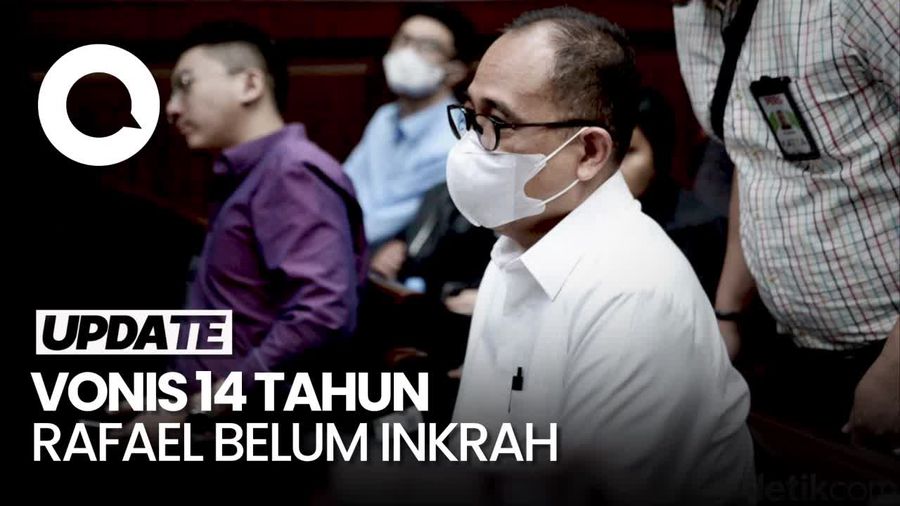 Rafael Alun Pikir-pikir Seusai Divonis 14 Tahun Penjara