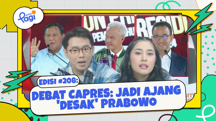 Edisi #208: Debat Capres: Jadi Ajang Desak Prabowo