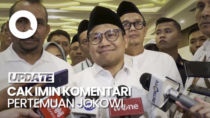Jokowi Temui Prabowo hingga Airlangga, Ini Komentar Cak Imin