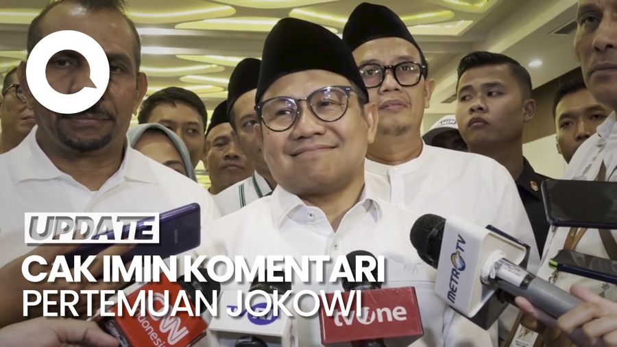 Jokowi Temui Prabowo hingga Airlangga, Ini Komentar Cak Imin