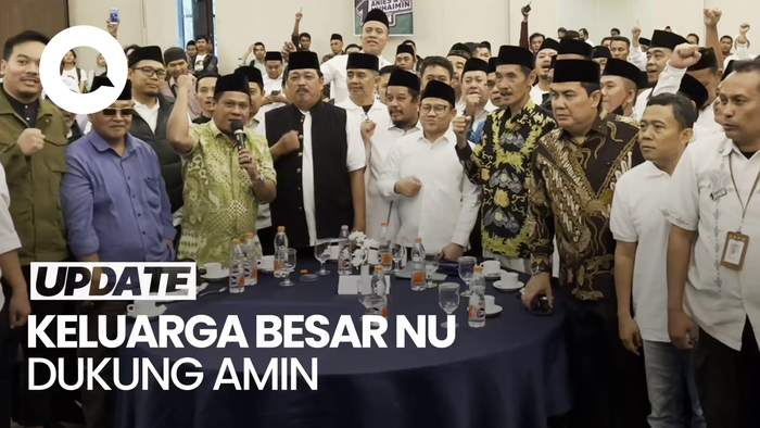 Keluarga Besar NU Deklarasi Dukung AMIN di Pilpres 2024