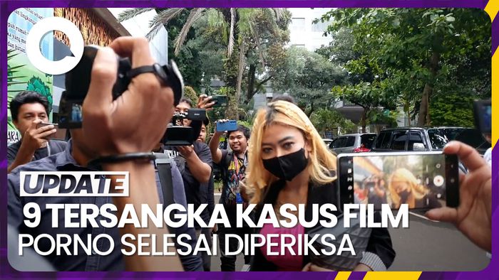 9 Tersangka Kasus Produksi Film Porno Selesai Diperiksa