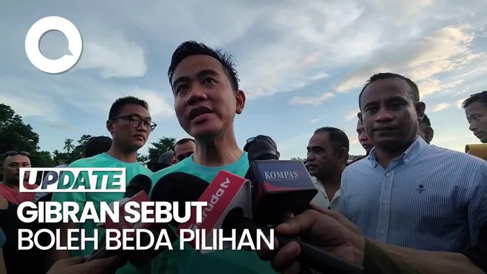 Gibran: Beda Pilihan Nggak Apa-apa, yang Penting Warga Tulehu Rukun