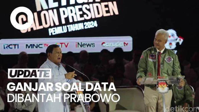 Ganjar soal Data Dibantah Prabowo tapi Tidak Dibuktikan
