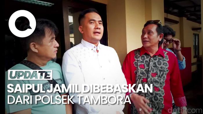 Tes Narkoba Negatif, Saipul Jamil Dibebaskan Polisi