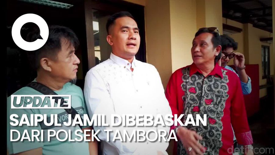 Tes Narkoba Negatif, Saipul Jamil Dibebaskan Polisi