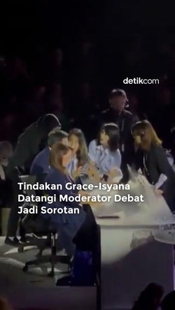 Ulah Grace dan Isyana Saat Debat Jadi Sorotan