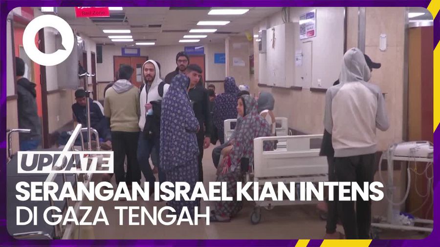 Nakes dan Pasien Kini Terpaksa Tinggalkan RS Al-Aqsa Gaza
