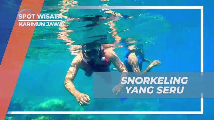 Snorkeling Seru Menikmati Keindahan Bawah Laut Karimun Jawa Dari Permukaan