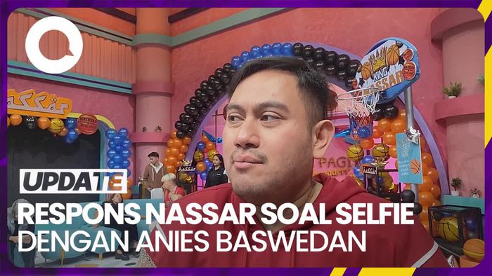 Nassar Ngaku Kaget saat Diajak Selfie Anies Baswedan