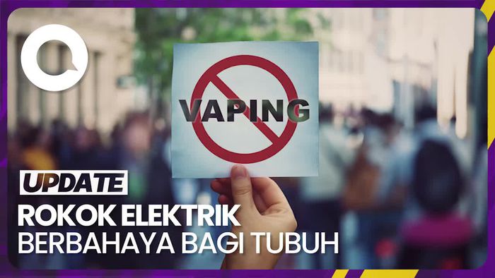 PDPI Ungkap Bahaya Rokok Elektrik untuk Kesehatan