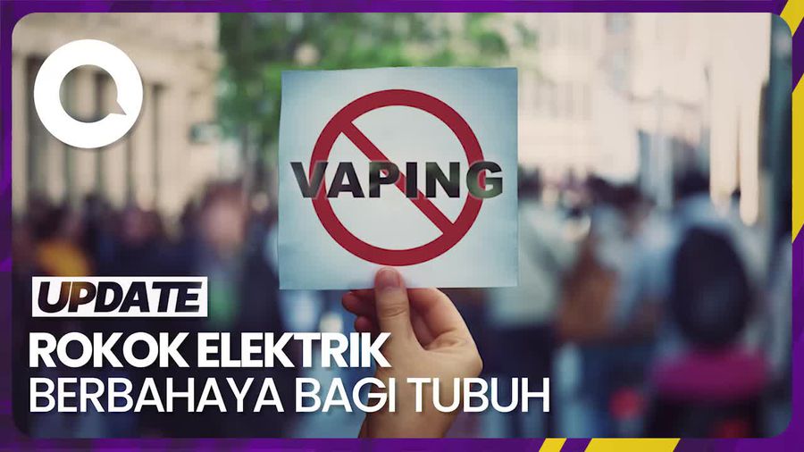 PDPI Ungkap Bahaya Rokok Elektrik untuk Kesehatan
