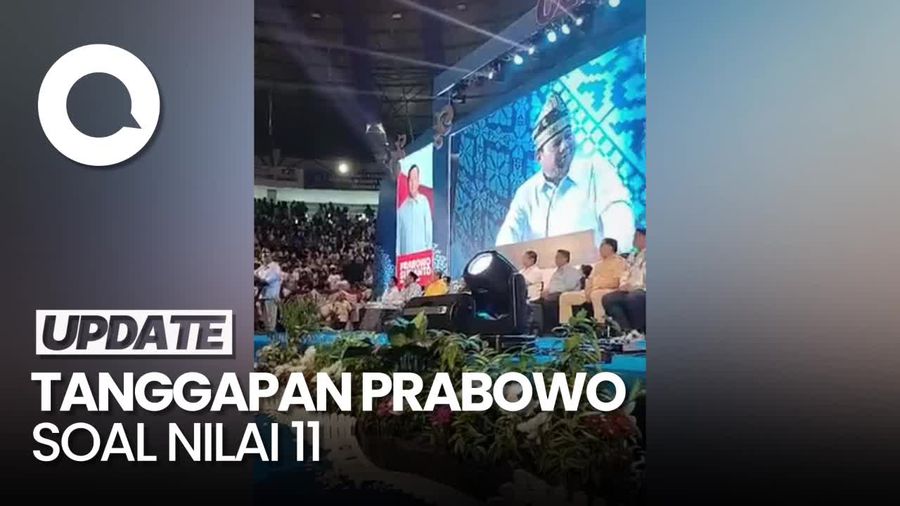 Prabowo soal Kemhan Dapat Nilai 11: Emang Gue Pikirin