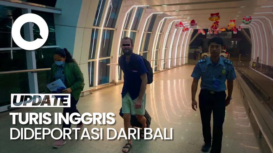 Bule Pertama yang Dideportasi dari Bali di 2024