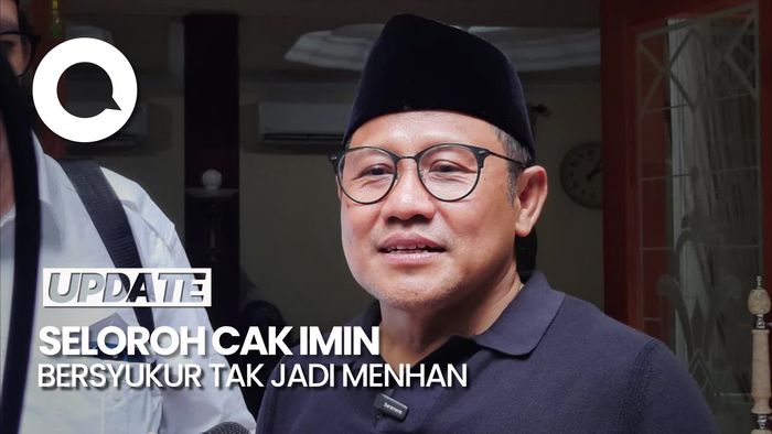 Kelakar Cak Imin Bersyukur Tak Jadi Menhan Gegara Muncul Nilai 11/100
