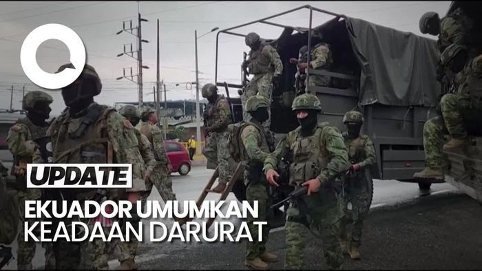 Ekuador Umumkan Keadaan Darurat Seusai Bos Geng Los Choneros Kabur dari Penjara