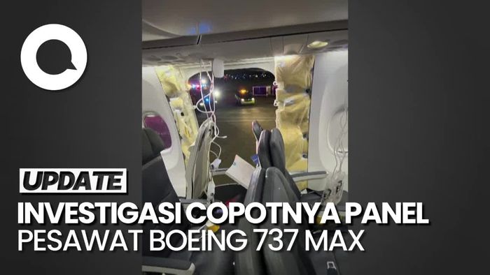 Regulator AS Turun Tangan Buntut Jendela Alaska Airlines Lepas di Udara